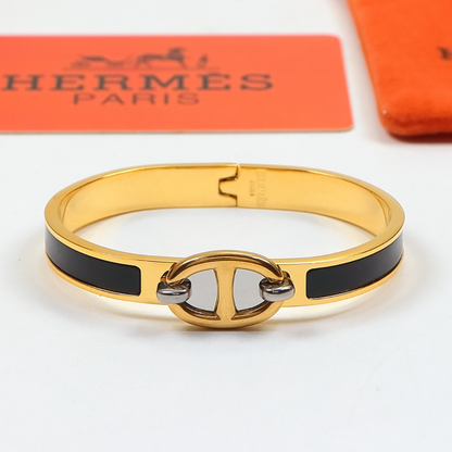 HB57 Classic Pig Nose H Logo Bracelet, High Quality Jewelry Gift for Women
