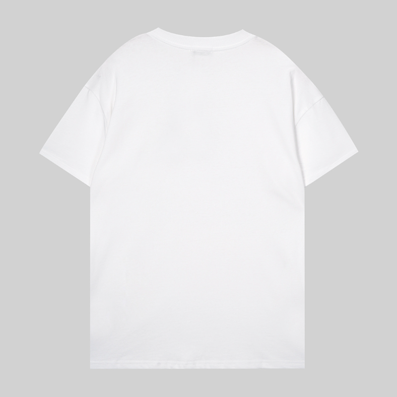 MQC7 New men's and women's summer pure cotton top T-shirt clothing