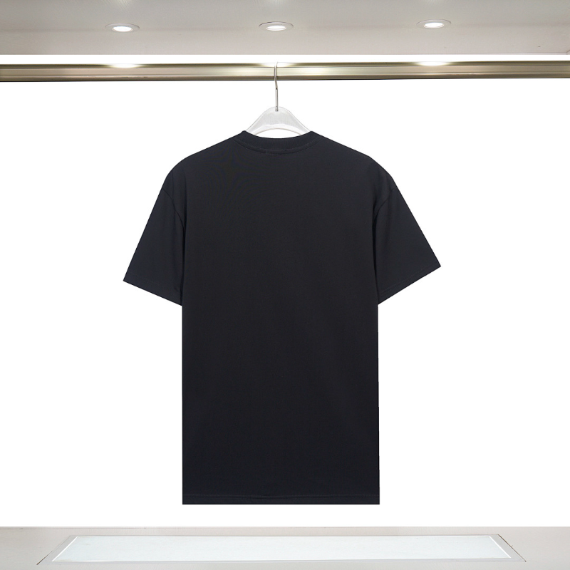 LOC45 New men's and women's summer pure cotton top T-shirt Clothing