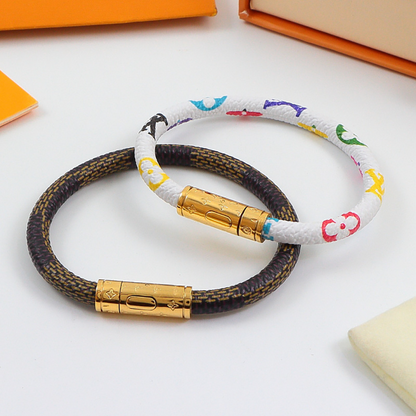 LVB121 KEEP IP Series Bracelet Imitation Leather Bracelet jewelry