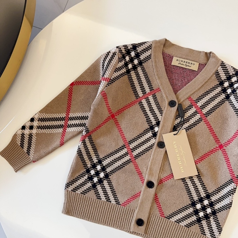 TBUC14 Boys and girls autumn and winter sweaters, pullovers, cardigans suitable for children Clothing