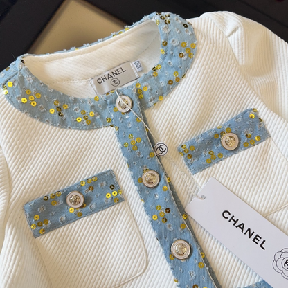 TCHC13 New Spring and Autumn Fashion Set for Girls, Top+Pants Clothing