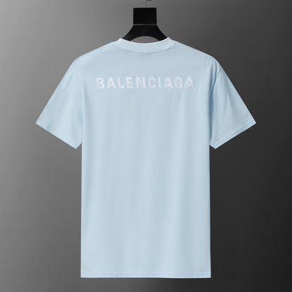 BAC17 New men's and women's summer pure cotton short sleeved top clothing