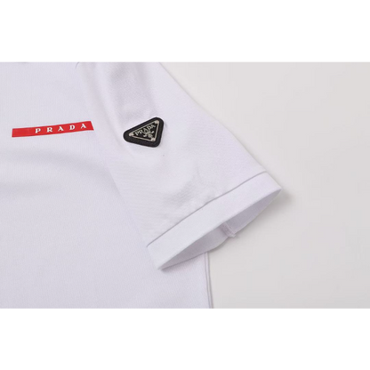 PRC10 New Summer Men's Polo Top with High Quality Beaded Pulling Frame Cotton Fabric Clothing