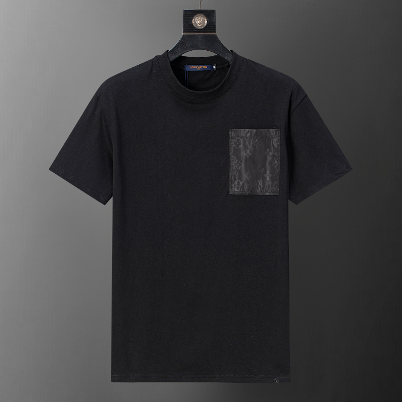 LVC122 New men's and women's summer pure cotton short sleeved top clothing