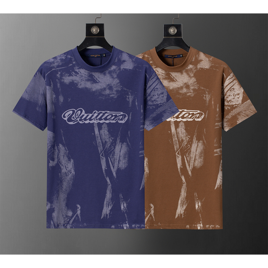 LVC203 New men's summer pure cotton top and short sleeved clothing