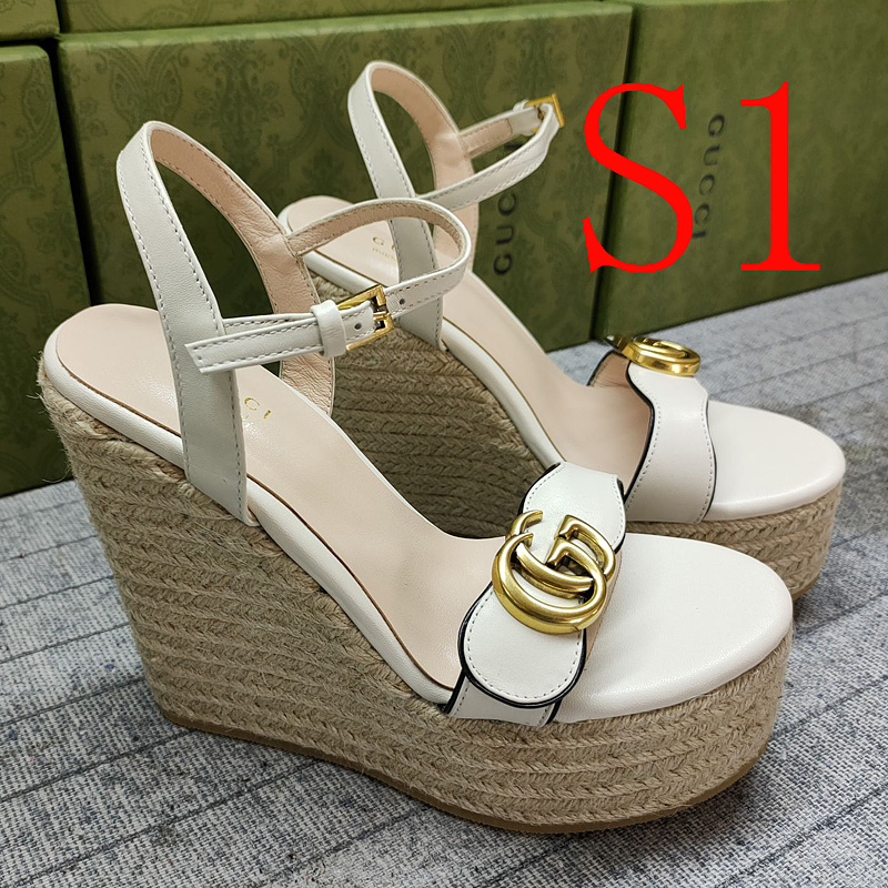 JHGS5 Slipper 13CM Heel Size 35-41 Lether Shoes with box