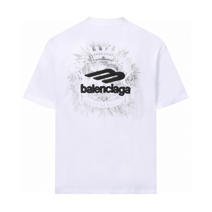 BAC31 New Men's and Women's Summer Short sleeved Cotton T-shirt Embroidered Craft Clothing
