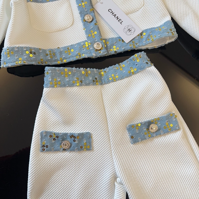 TCHC13 New Spring and Autumn Fashion Set for Girls, Top+Pants Clothing