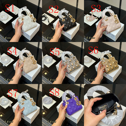 ADP1 Leather Bags Mini 13-11CM Bag With Box