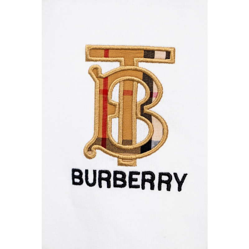 BUC035 New men's and women's summer T-shirts with double yarn, pure cotton fabric, embroidered short sleeved clothing