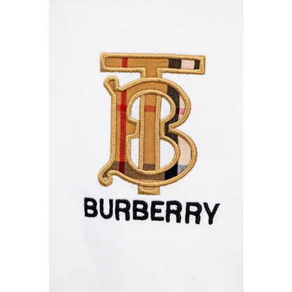 BUC035 New men's and women's summer T-shirts with double yarn, pure cotton fabric, embroidered short sleeved clothing