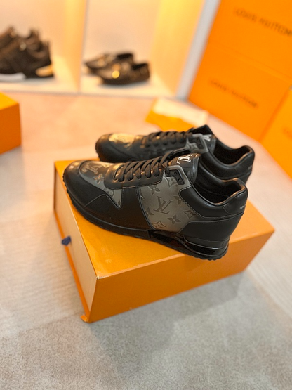 OLS44 Leather women 35-42 And men 40-46 sneakers shoes With box
