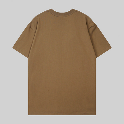 BUC13 New men's and women's summer pure cotton top T-shirt Clothing