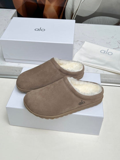 GAS1 Wool Women Shoes 35-41 cotton slippers with Box