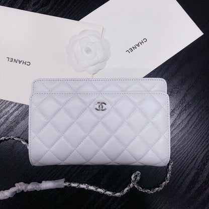 XCP017 Bag leather 19-13-4CM Bag silver logo