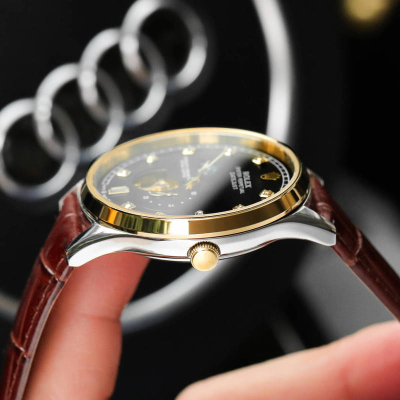 RW42  Top 316 steel case, sapphire glass mirror watchCITIZEN movement