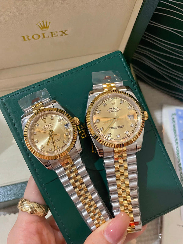 RW24  Journal new color couple mechanical watch 36mm*12mm/31mm*12mmCITIZEN movement