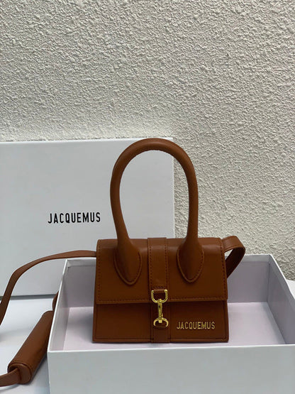 LJP9 Leather Bag 17CM high quality with box