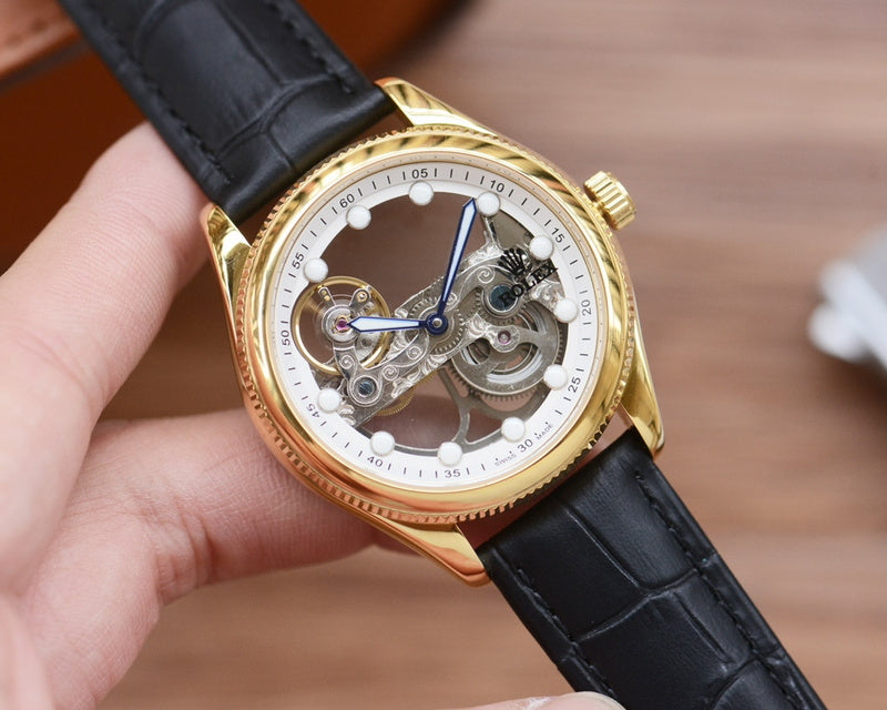 RW34   Boutique men's hollowed out watch  41mm*12mmCITIZEN movement