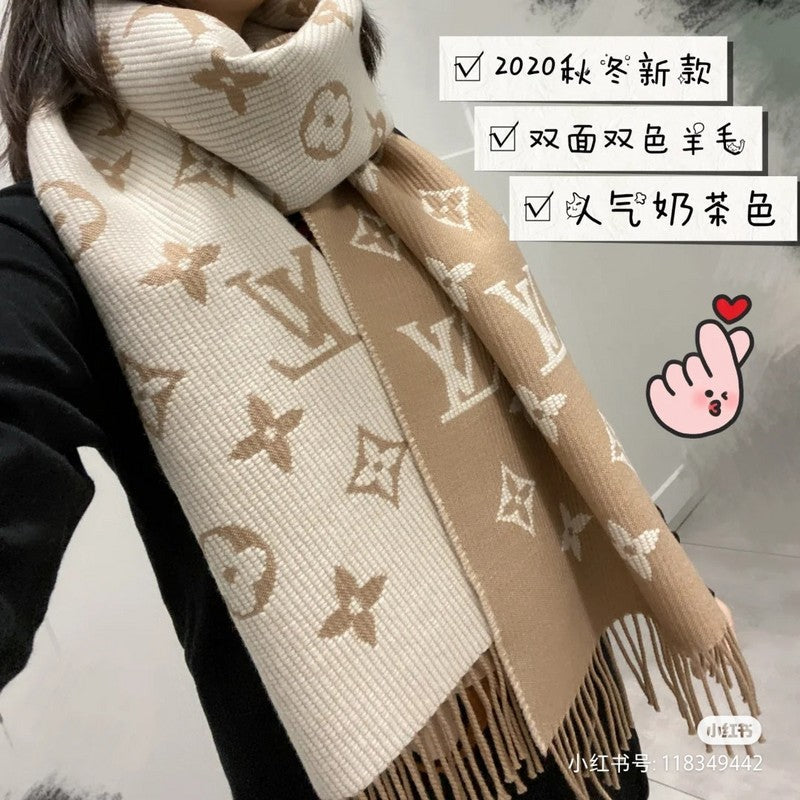 XLC34 cashmere blend 45-190CM Scarf