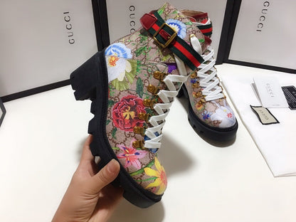 BGS8 Women Boot 35-42 heel 6cm shoes with box