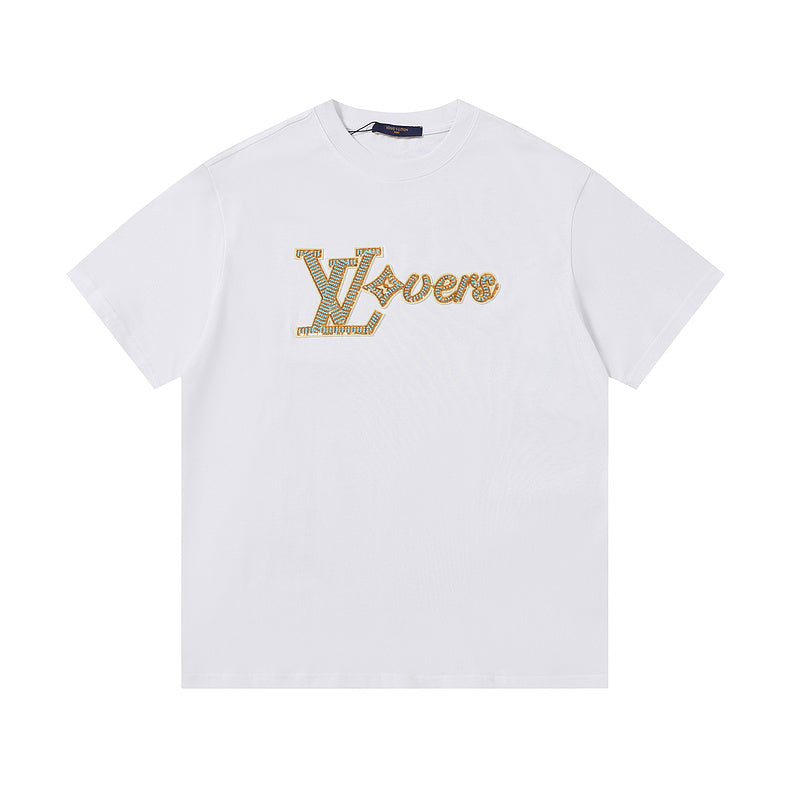 LVC012  Men's and women's summer short-sleeved T-shirt clothes