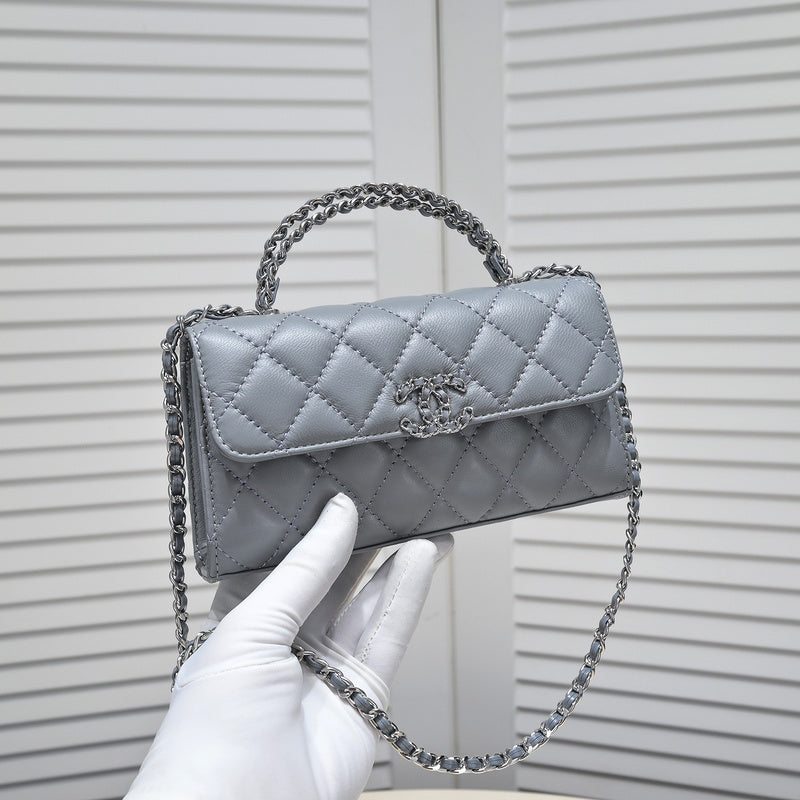 LCP01 Leather shoulder bag 19-10-4.5CM Bags