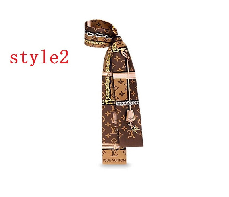 LSC41 Silk satin 8-120CM scarf