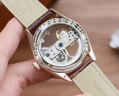 RW34   Boutique men's hollowed out watch  41mm*12mmCITIZEN movement