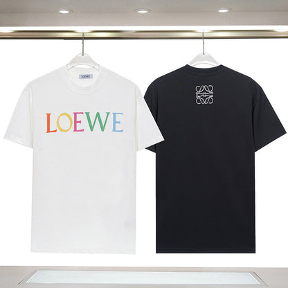 LOC23 Men's and women's summer short-sleeved T-shirt clothes