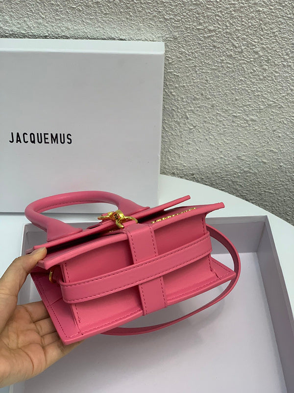 LJP9 Leather Bag 17CM high quality with box