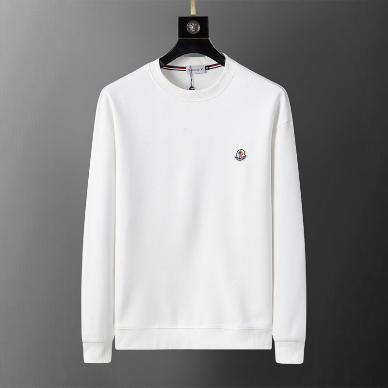 MOC032   New men's autumn and winter double-sided cotton new pullover hoodie clothing