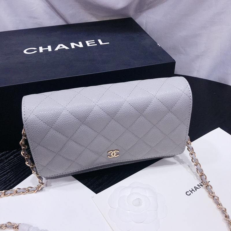 XCP016 Bag leather 19-13-4CM Bag Gold