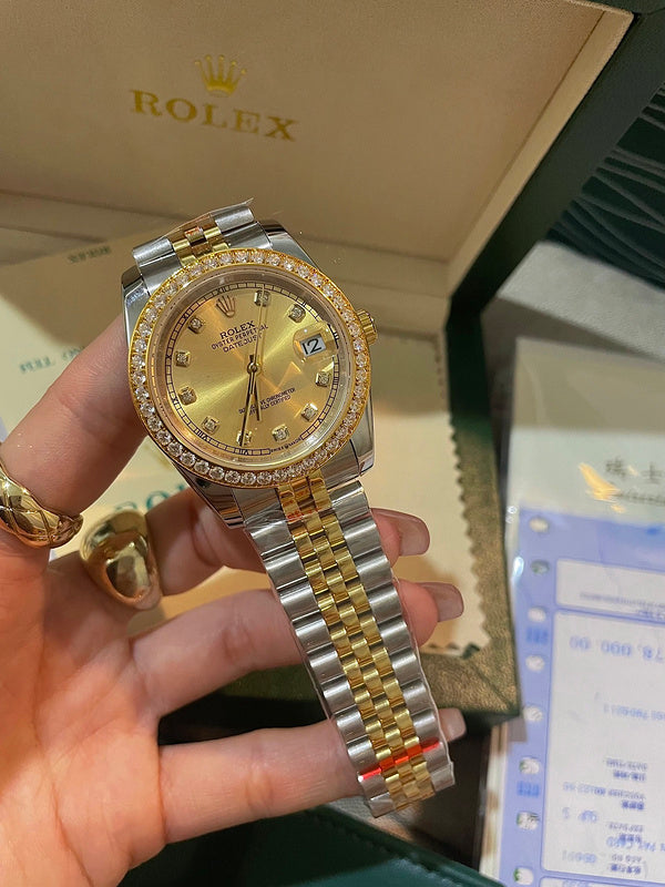 RW29  Journal new color couple mechanical watch 36mm*12mm/31mm*12mmCITIZEN movement