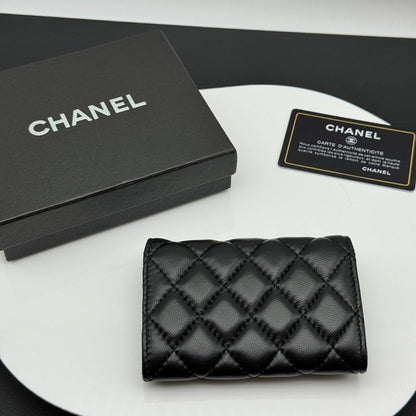 LCP39 Wallet Bag 11-7.5-2CM Leather bags with box
