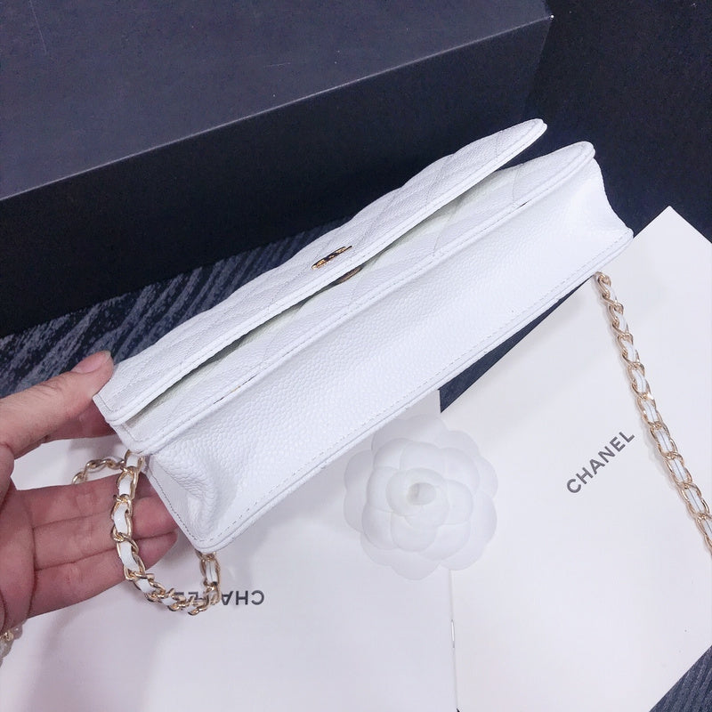 XCP016 Bag leather 19-13-4CM Bag Gold
