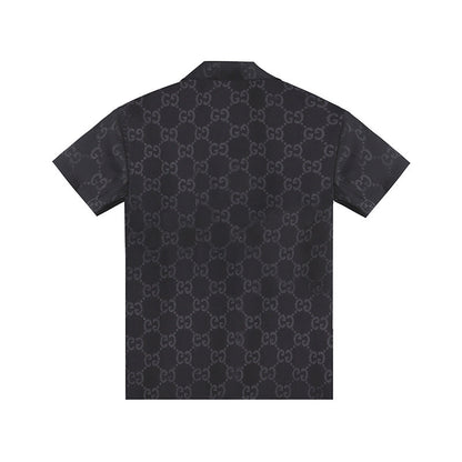 GUC081  New men's summer short sleeved collared shirt clothing