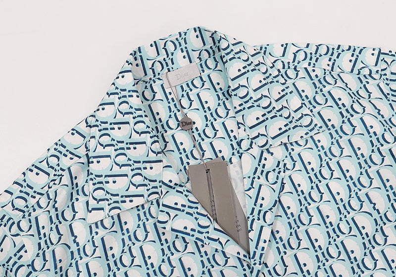 DIC101 Summer men's short sleeve shirt  Size runs small