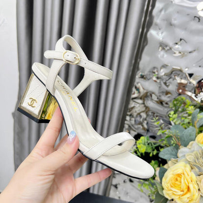 GCS1 Slippers Women 3.5CM 6.0CM shoes 35-41 With box