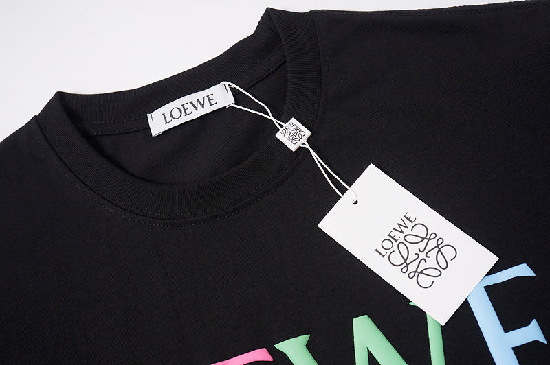 LOC23 Men's and women's summer short-sleeved T-shirt clothes