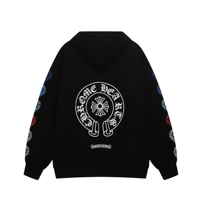 KLC24  New men's and women's high-quality spring and autumn hoodie hooded sweatshirt Clothing