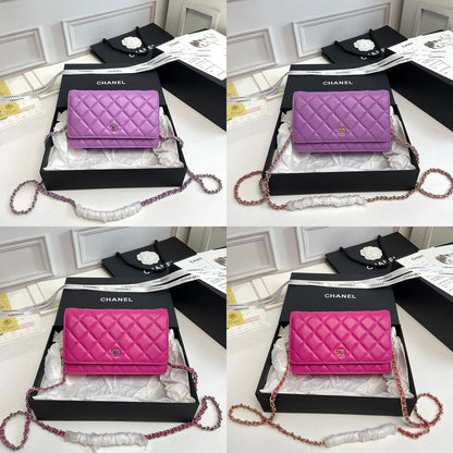 XCP019 Bag leather 19-13-4CM Bag Gold