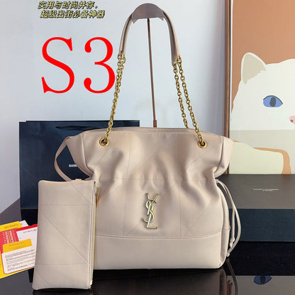 MYP1 Leather Bag 34-9-33CM Bags With box