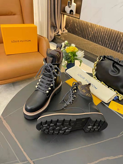 OLS31 Leather Women Shoes 35-41 with box