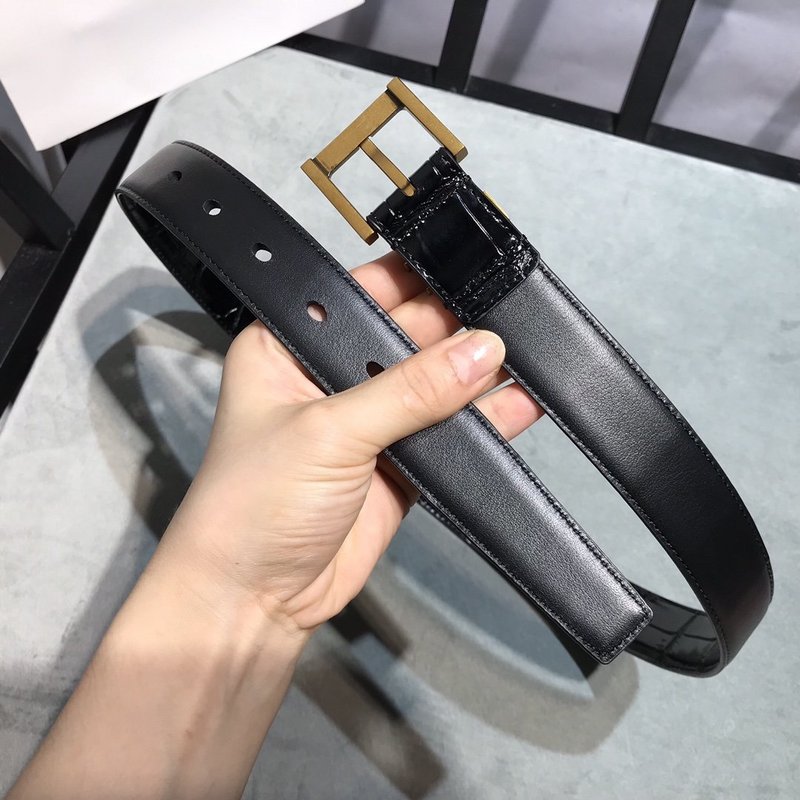 YBL1 Real leather 2CM 3CM 95-110CM Belt with all packing