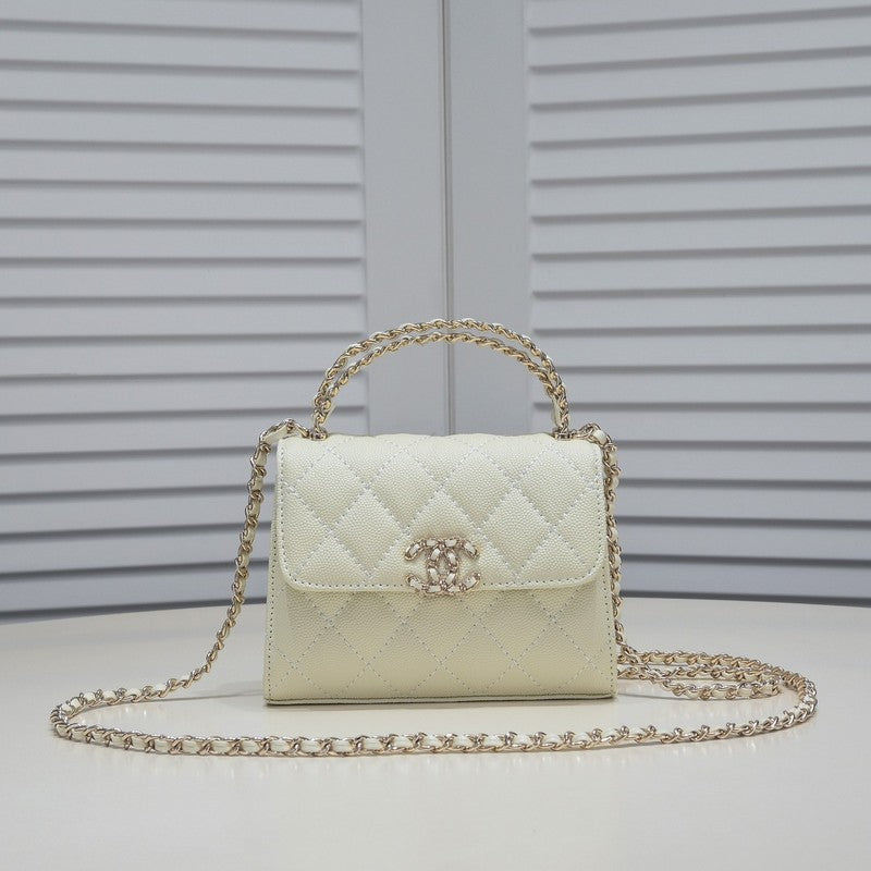 LCP14 Leather shoulder bag 15-6-10CM Bags
