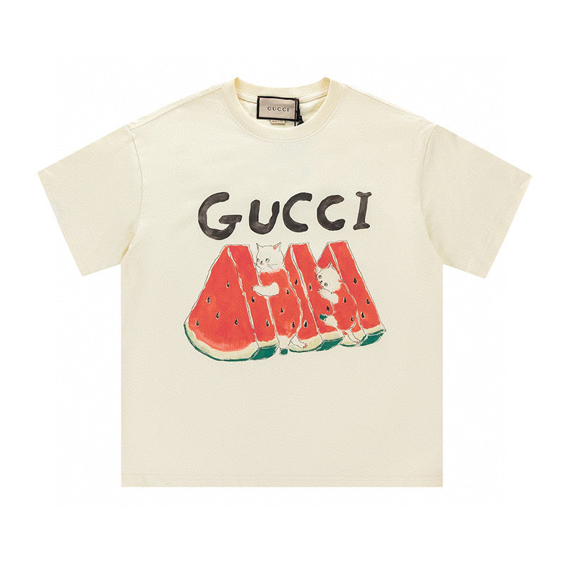 GUC003 Men's and women's summer short-sleeved T-shirt clothes