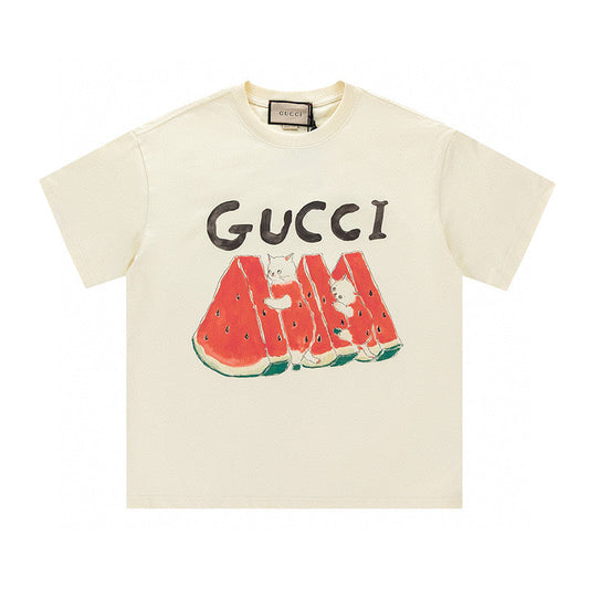 GUC003 Men's and women's summer short-sleeved T-shirt clothes