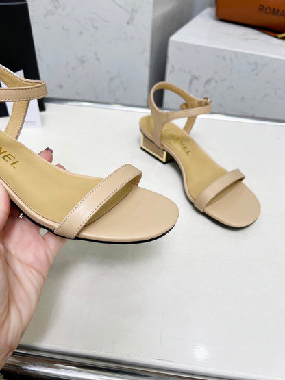 GCS1 Slippers Women 3.5CM 6.0CM shoes 35-41 With box